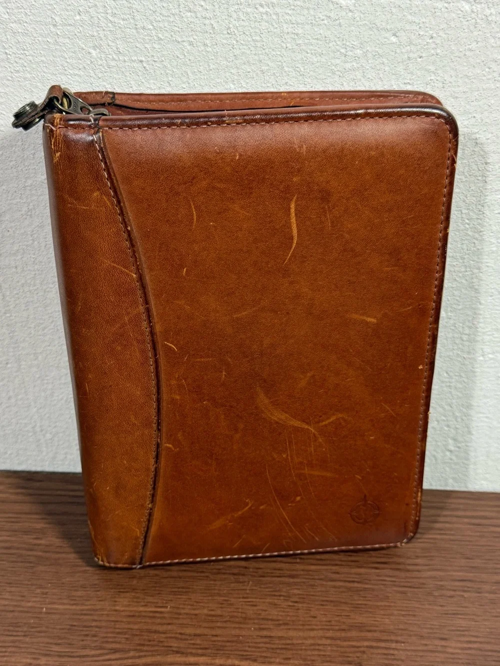 Vintage Franklin Covey Riverwood Leather Agenda